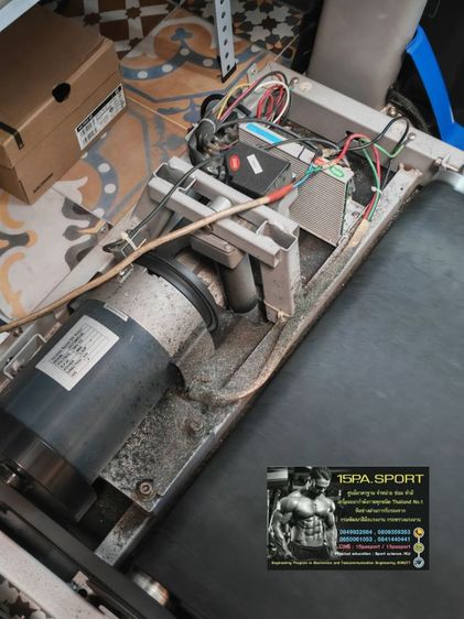 ช่างซ่อมแผงวงจร​ เปลี่ยนสายพานลู่วิ่งไฟฟ้าFairtex​ super​run​ nc ช่างซ่อมลู่วิ่งไฟฟ้าปากเกร็ด​ ซ่อมได้ทุกรุ่น​ ทุกยี่ห้อ​ ทุกอาการบริการถึงบ้านท่านทั่วไทย รูปที่ 5