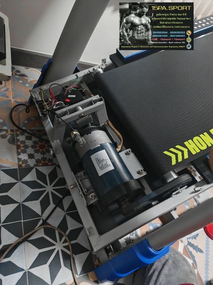 ช่างซ่อมแผงวงจร​ เปลี่ยนสายพานลู่วิ่งไฟฟ้าFairtex​ super​run​ nc ช่างซ่อมลู่วิ่งไฟฟ้าปากเกร็ด​ ซ่อมได้ทุกรุ่น​ ทุกยี่ห้อ​ ทุกอาการบริการถึงบ้านท่านทั่วไทย รูปที่ 16