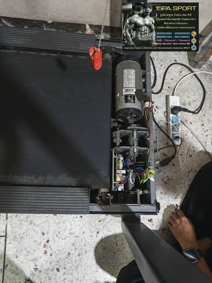 ช่างซ่อมชุดโรลเลอร์​ เปลี่ยนสายพานลู่วิ่งไฟฟ้าAmazfit​  ช่างซ่อมลู่วิ่งไฟฟ้าพัฒนาการ ซ่อมได้ทุกรุ่น​ ทุกยี่ห้อ​ ทุกอาการบริการถึงบ้านท่านทั่วไทย รูปที่ 9