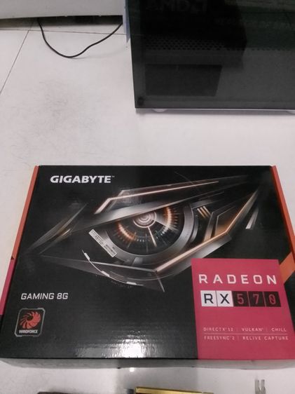 อุปกรณ์เกมส์ การ์ดจอ GIGABYTE Radeon RX570  8GB (มีเก็บเงินปลายทาง)