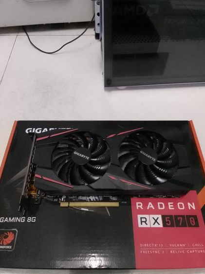 การ์ดจอ GIGABYTE Radeon RX570  8GB (มีเก็บเงินปลายทาง) รูปที่ 5