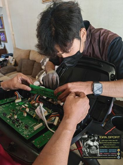 ช่างซ่อมแผงวงจรลู่วิ่งไฟฟ้า​T5100 ช่างซ่อมลู่วิ่งไฟฟ้าลาดพร้าว101​ ซ่อมได้ทุกรุ่น​ ทุกยี่ห้อ​ ทุกอาการบริการถึงบ้านท่านทั่วไทย รูปที่ 18