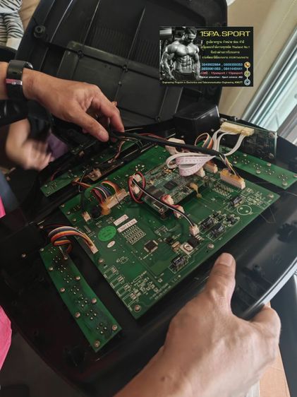 ช่างซ่อมแผงวงจรลู่วิ่งไฟฟ้า​T5100 ช่างซ่อมลู่วิ่งไฟฟ้าลาดพร้าว101​ ซ่อมได้ทุกรุ่น​ ทุกยี่ห้อ​ ทุกอาการบริการถึงบ้านท่านทั่วไทย รูปที่ 7