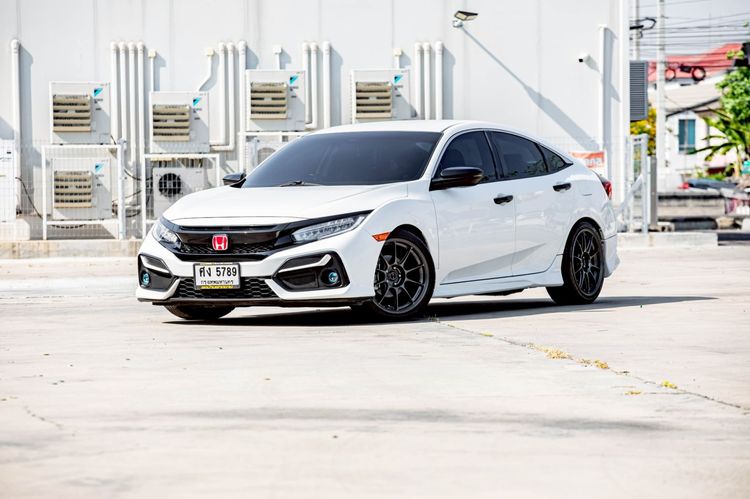 Honda Civic 2018 1.8 EL i-VTEC Sedan เบนซิน เกียร์อัตโนมัติ ขาว รูปที่ 3