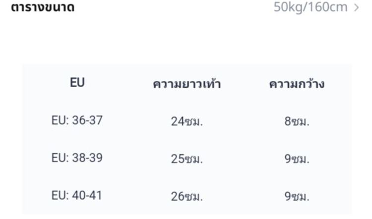 รองเท้าแตะหูคีบแบบเสริมส้น รองเท้าแตะแฟชั่นผู้หญิง ขนาด 36-41 รูปที่ 5
