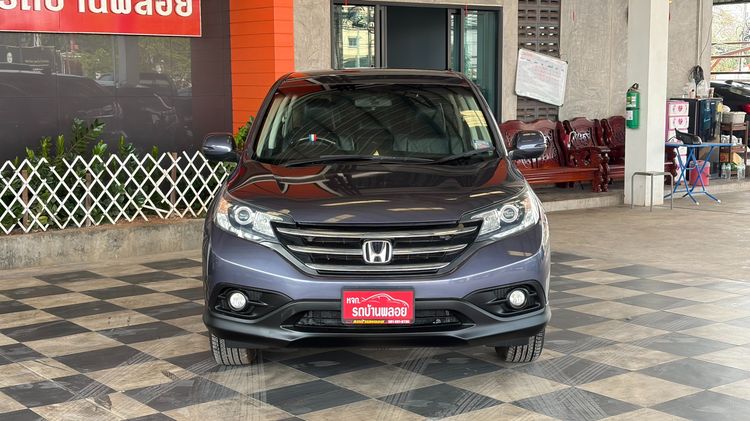 Honda CR-V 2012 2.0 E 4WD Utility-car เบนซิน ไม่ติดแก๊ส เกียร์อัตโนมัติ น้ำเงิน รูปที่ 2