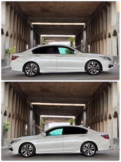Honda Accord 2016 2.0 e:HEV EL Sedan ปลั๊กอินไฮบริด (PHEV) ไม่ติดแก๊ส เกียร์อัตโนมัติ ขาว รูปที่ 4