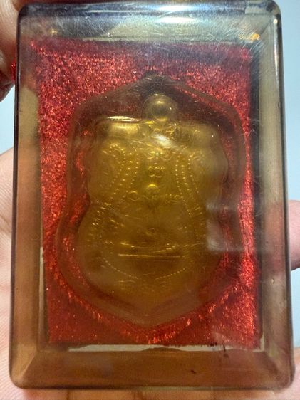 หลวงพ่อกลั่น วัดพระญาติ พระเก่าตามรูป แกะจากกรอบ พร้อมกล่องเก็บเสริม