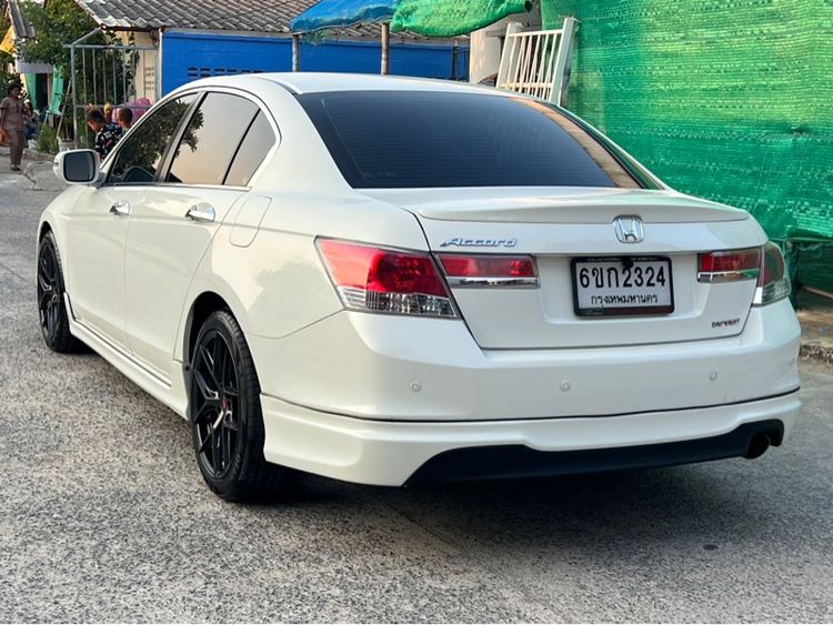 Honda Accord 2013 2.0 EL i-VTEC Sedan เบนซิน ไม่ติดแก๊ส เกียร์อัตโนมัติ ขาว รูปที่ 4