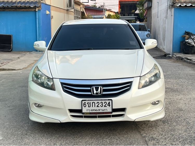 Honda Accord 2013 2.0 EL i-VTEC Sedan เบนซิน ไม่ติดแก๊ส เกียร์อัตโนมัติ ขาว รูปที่ 2