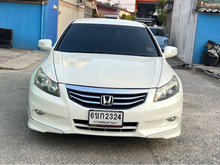 Honda Accord 2013 2.0 EL i-VTEC Sedan เบนซิน ไม่ติดแก๊ส เกียร์อัตโนมัติ ขาว รูปที่ 3