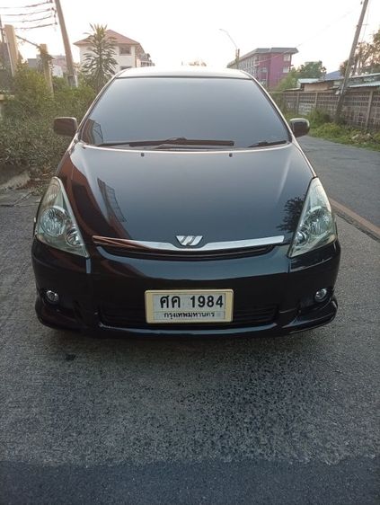 Toyota Wish 2004 2.0 Q Van เบนซิน LPG เกียร์อัตโนมัติ ดำ รูปที่ 2