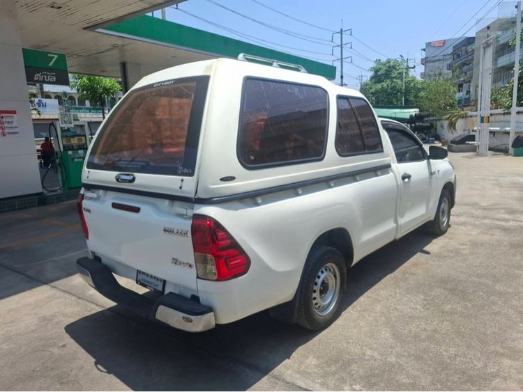 Toyota Hilux Revo 2018 2.4 E Pickup ดีเซล เกียร์ธรรมดา ขาว รูปที่ 4