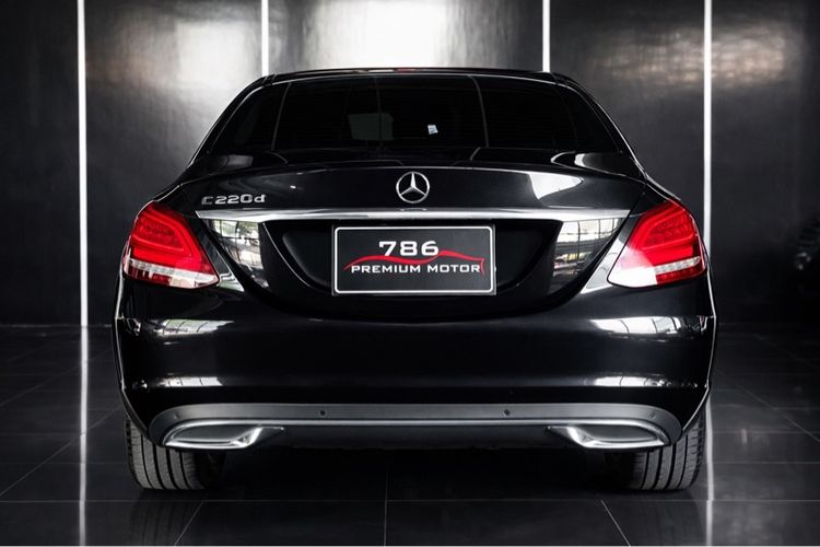 Mercedes-Benz C-Class 2019 C220 Sedan ดีเซล ไม่ติดแก๊ส เกียร์อัตโนมัติ ดำ รูปที่ 4
