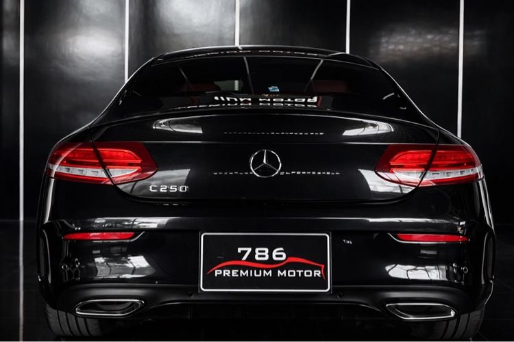Mercedes-Benz C-Class 2017 C250 Sedan เบนซิน ไม่ติดแก๊ส เกียร์อัตโนมัติ ดำ รูปที่ 3