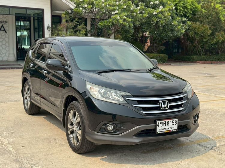 Honda CR-V 2013 2.4 EL 4WD Utility-car เบนซิน ไม่ติดแก๊ส เกียร์อัตโนมัติ ดำ รูปที่ 3