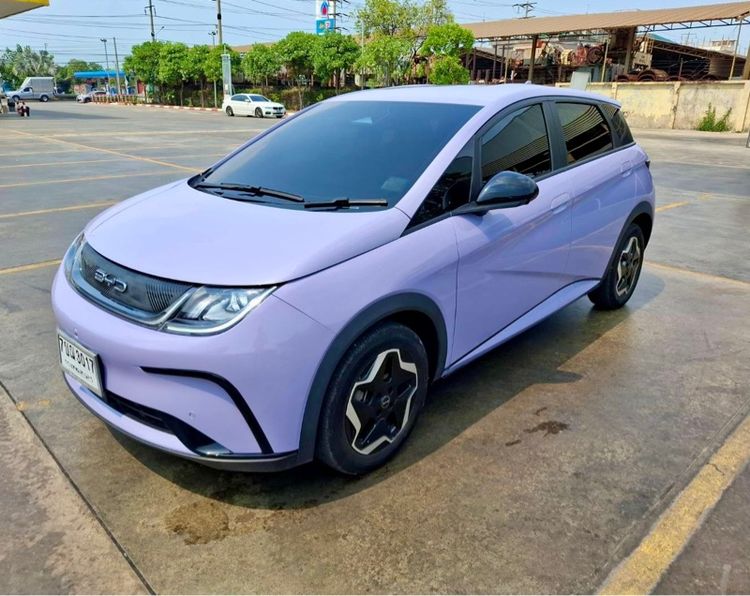 รถ BYD Dolphin Standard Range สี ม่วง