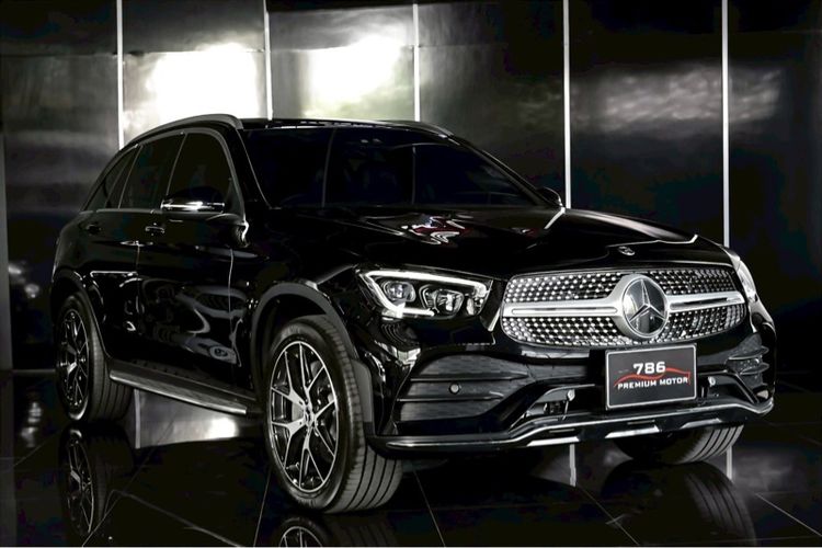 รถ Mercedes-Benz GLC-Class GLC300 สี ดำ