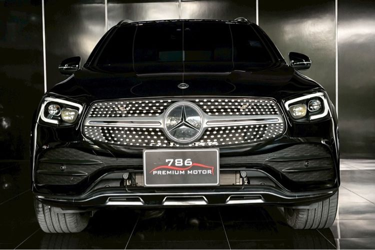 Mercedes-Benz GLC-Class 2021 GLC300 Utility-car ปลั๊กอินไฮบริด (PHEV) ไม่ติดแก๊ส เกียร์อัตโนมัติ ดำ รูปที่ 4