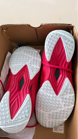 รองเท้าแบด Yonex Power Cushion Aerus Z Men 2 สี Ruby Red 27.5CM , 9.5US สภาพเหมือนใหม่ รูปที่ 4