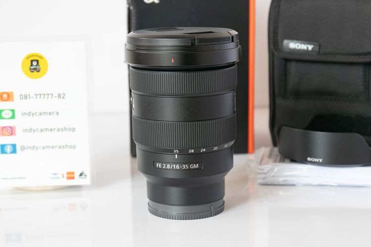 Sony FE 16-35mm F2.8 GM เลนส์ศูนย์ สภาพสวย อุปกรณ์ครบยกกล่อง