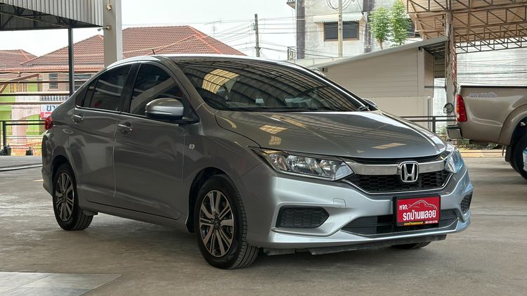 Honda City 2019 1.5 V Sedan เบนซิน ไม่ติดแก๊ส เกียร์อัตโนมัติ บรอนซ์เงิน รูปที่ 3