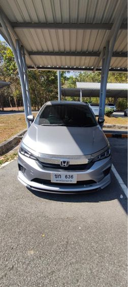 Honda City 2020 1.0 V Sedan เบนซิน ไม่ติดแก๊ส เกียร์อัตโนมัติ เทา รูปที่ 3