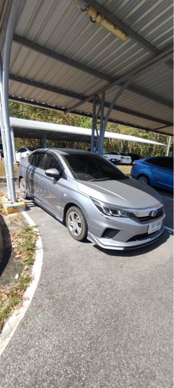 Honda City 2020 1.0 V Sedan เบนซิน ไม่ติดแก๊ส เกียร์อัตโนมัติ เทา รูปที่ 4
