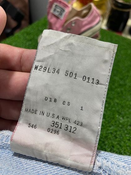        Levi’s 501 (Original jeans) W29L32 รูปที่ 11