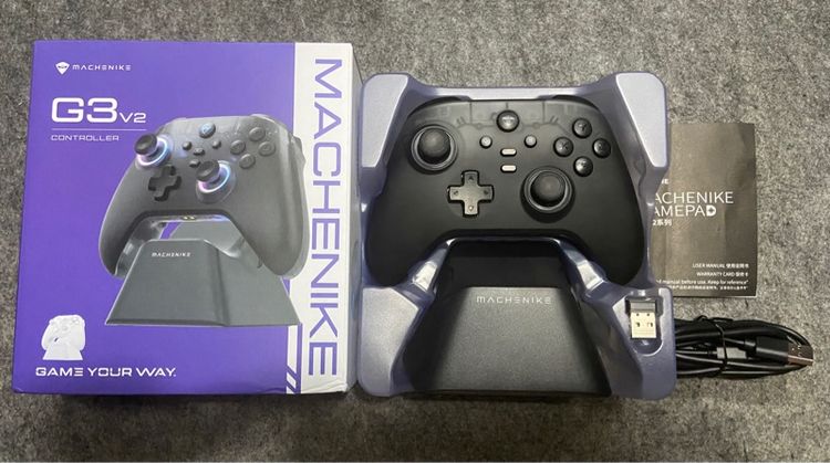 คอนโทรลเลอร์เกมไร้สาย Machenike G3 V2 Tri-Mode รูปที่ 2