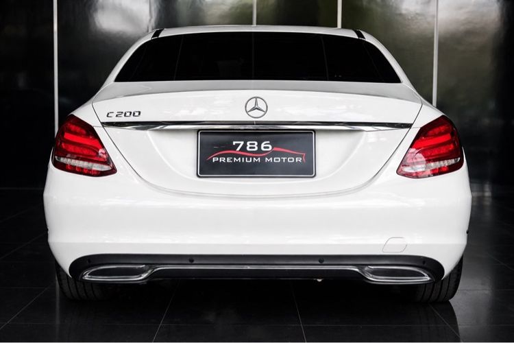 Mercedes-Benz C-Class 2015 Sedan เบนซิน ไม่ติดแก๊ส เกียร์อัตโนมัติ ขาว รูปที่ 3