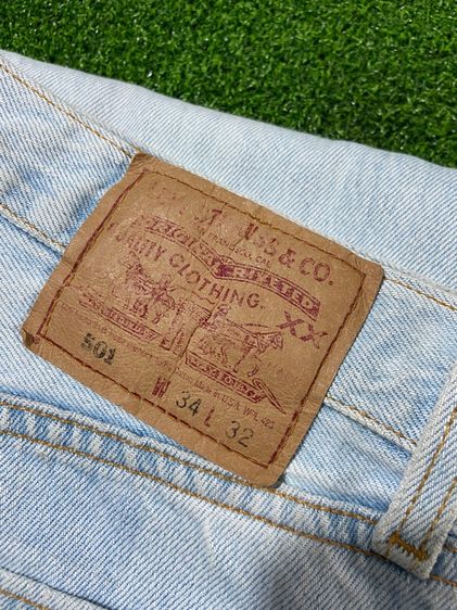   Levi’s 501 (Original jeans) W34 L32 รูปที่ 3