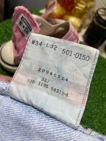   Levi’s 501 (Original jeans) W34 L32 รูปที่ 8