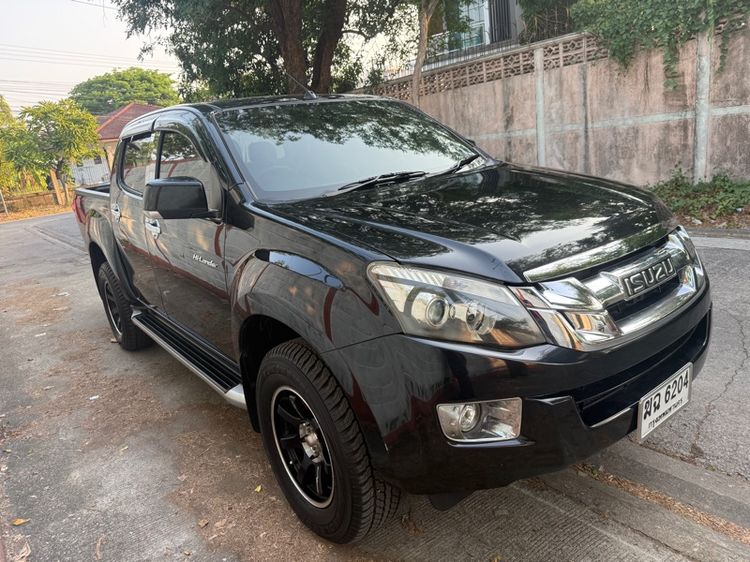 Isuzu D-MAX 2012 2.5 Hi-Lander Z Sedan ดีเซล ไม่ติดแก๊ส เกียร์ธรรมดา ดำ รูปที่ 4