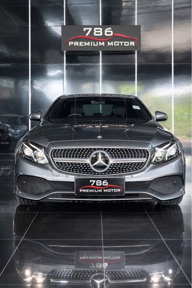 Mercedes-Benz E-Class 2017 E220 Sedan ดีเซล ไม่ติดแก๊ส เกียร์อัตโนมัติ เทา รูปที่ 2