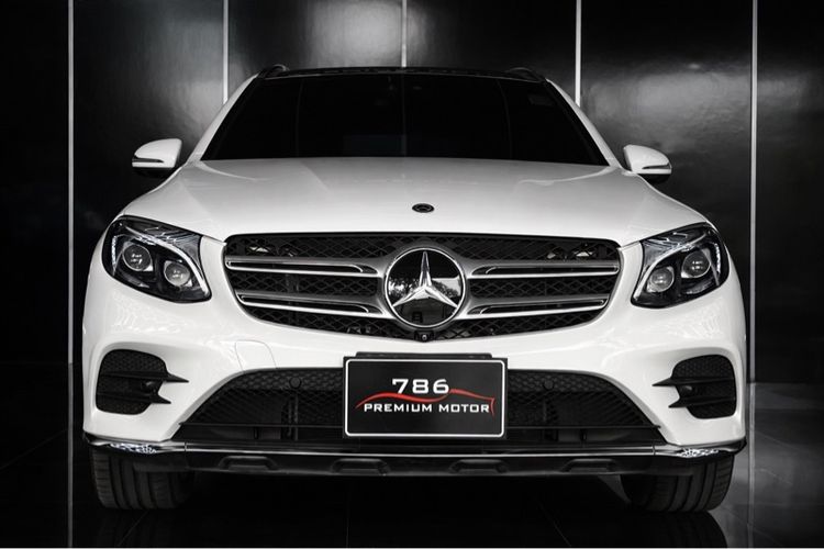 Mercedes-Benz GLC-Class 2018 GLC250d Utility-car ดีเซล ไม่ติดแก๊ส เกียร์อัตโนมัติ ขาว รูปที่ 2