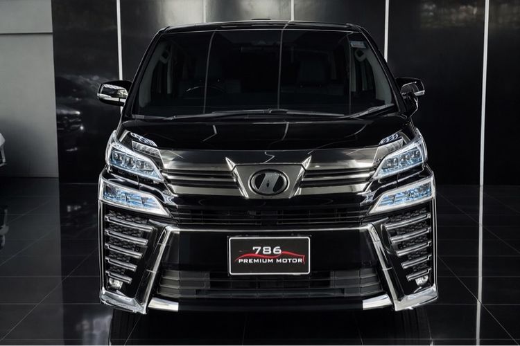 Toyota Vellfire 2019 2.5 Z G Edition Van เบนซิน ไม่ติดแก๊ส เกียร์อัตโนมัติ ดำ รูปที่ 3