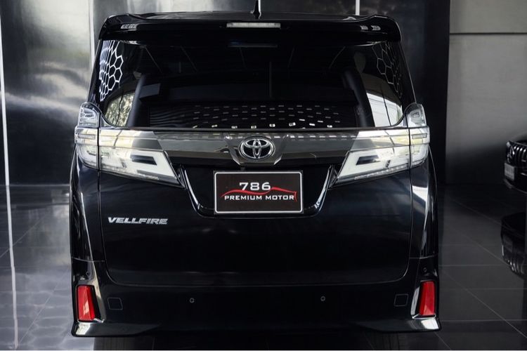 Toyota Vellfire 2019 2.5 Z G Edition Van เบนซิน ไม่ติดแก๊ส เกียร์อัตโนมัติ ดำ รูปที่ 4