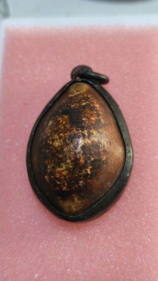 เบี้ยแก้หลวงพ่อนุ่ม​วัดนางใน​ปี2469เลี่ยมเงิน