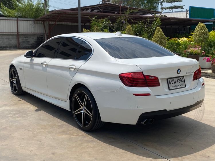 BMW Series 5 2015 525d Sedan ดีเซล ไม่ติดแก๊ส เกียร์อัตโนมัติ ขาว รูปที่ 4