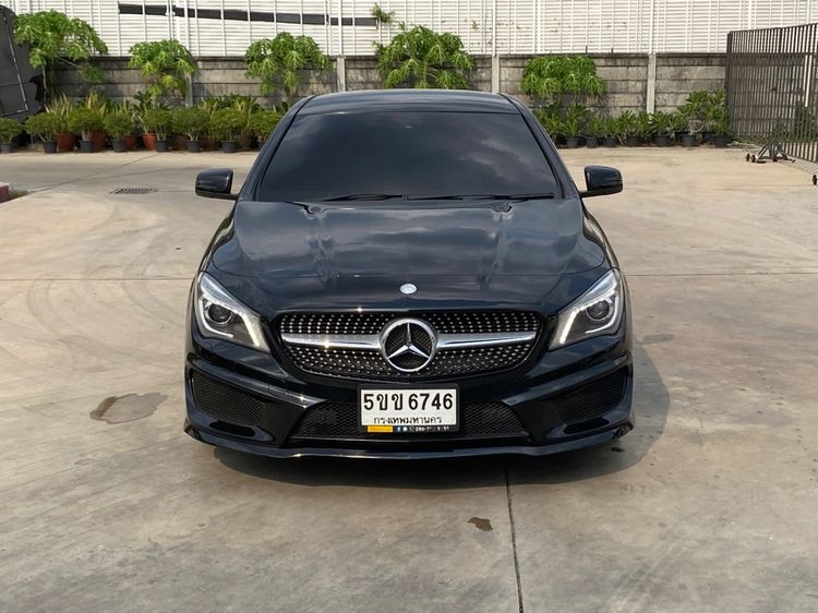 Mercedes-Benz CLA-Class 2016 CLA250 AMG Sedan เบนซิน ไม่ติดแก๊ส เกียร์อัตโนมัติ ดำ รูปที่ 3