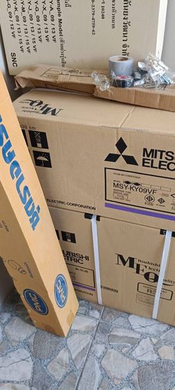 แอร์ติดผนัง เป็นระบบอินเวอร์เตอร์ แอร์ Mitsubishi Electric ขนาด 9000 btu ของใหม่