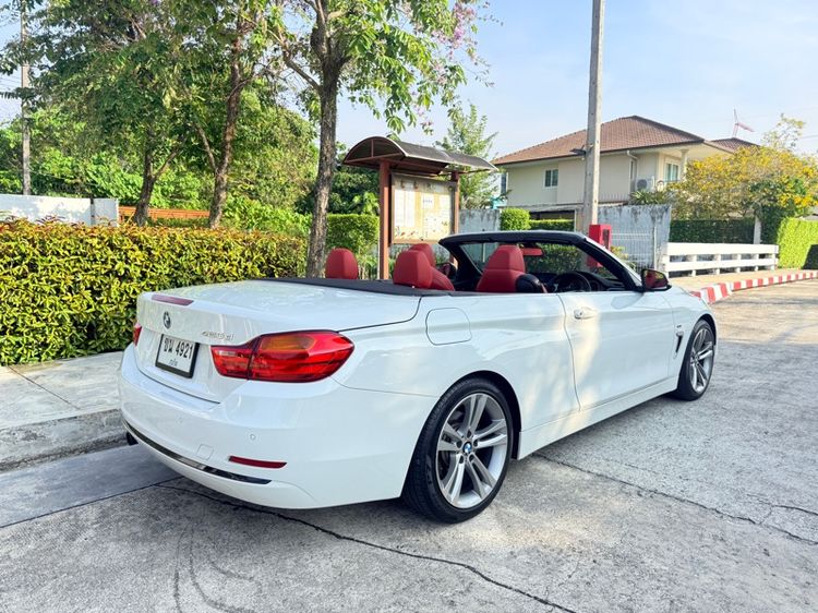 BMW Series 4 2014 420d Sedan เบนซิน ไม่ติดแก๊ส เกียร์อัตโนมัติ ขาว รูปที่ 3