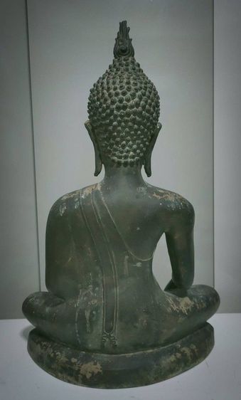 พระบูชาสุโขทัยหน้าตัก 15 นิ้วพระบ้านเก่าๆ รูปที่ 3