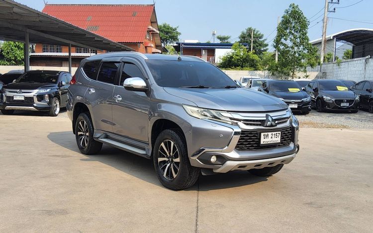 Mitsubishi Pajero Sport 2018 2.4 GT Premium 4WD Utility-car ดีเซล ไม่ติดแก๊ส เกียร์อัตโนมัติ เทา รูปที่ 3