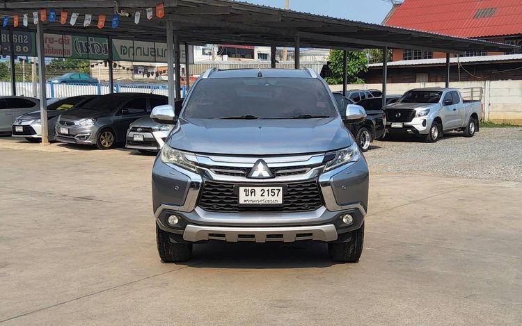 Mitsubishi Pajero Sport 2018 2.4 GT Premium 4WD Utility-car ดีเซล ไม่ติดแก๊ส เกียร์อัตโนมัติ เทา รูปที่ 2