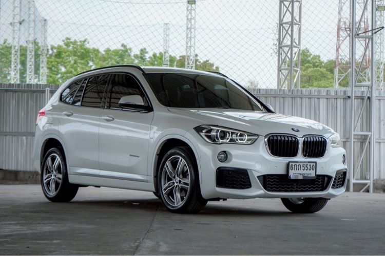 BMW X1 2017 2.0 sDrive18d M Sport Utility-car ดีเซล ไม่ติดแก๊ส เกียร์อัตโนมัติ ขาว รูปที่ 2