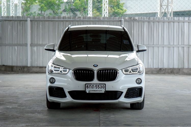 BMW X1 2017 2.0 sDrive18d M Sport Utility-car ดีเซล ไม่ติดแก๊ส เกียร์อัตโนมัติ ขาว