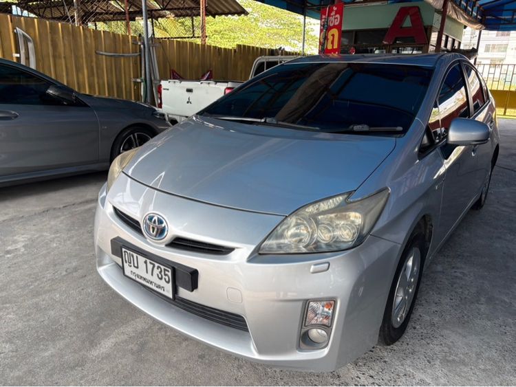Toyota Prius 2012 1.8 Hybrid Top Grade Sedan เบนซิน ไม่ติดแก๊ส เกียร์อัตโนมัติ ขาว รูปที่ 2