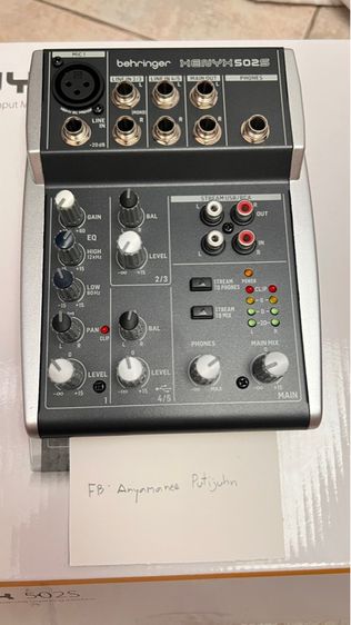 mixer behringer xenyx 502s รูปที่ 9